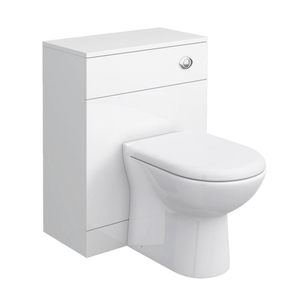 Cove 600mm Back to Wall Toilet Unit with Concealed Cistern &amp; Soft Close Seat - Depth 300mm