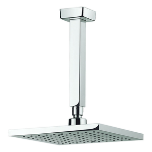 Crosswater - Planet 200mm Square Fixed Head & Ceiling Mounted Arm