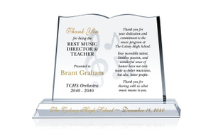 Book Appreciation Gift Plaques