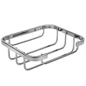 Croydex Wire Soap Dish - Chrome Plated