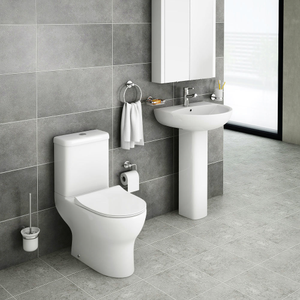 Elite Rimless 4-Piece Modern Bathroom Suite