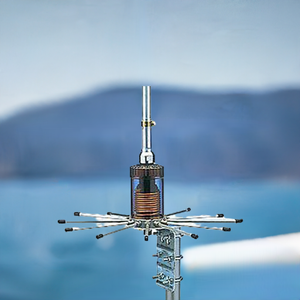 Sirio 2016 CB base antenna has high power handling capability.