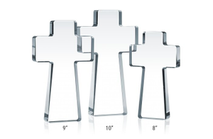 Standing Crystal Cross