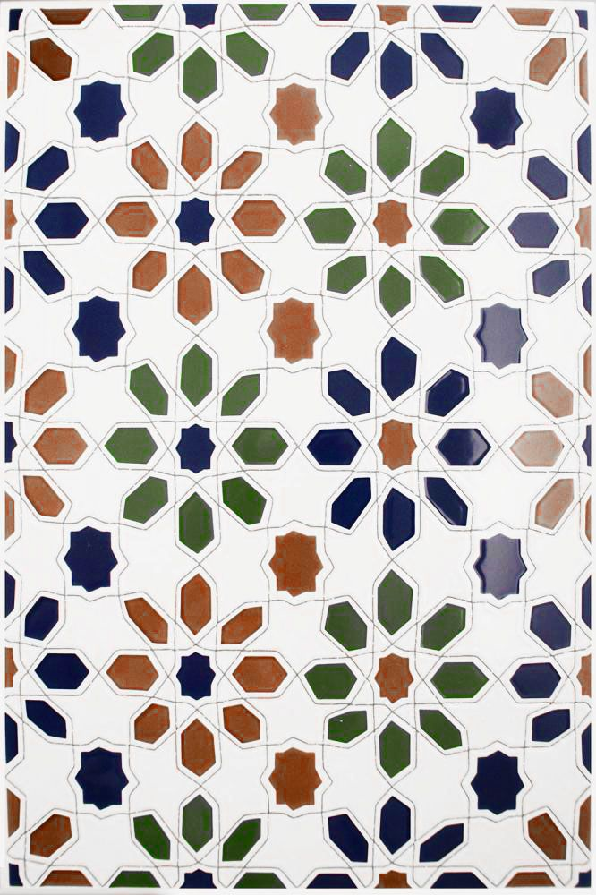 Cordoba Decorated Field Tiles
