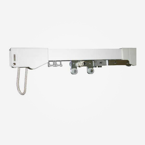 Silent Gliss System 3900 White Cord Operated Curtain Rail