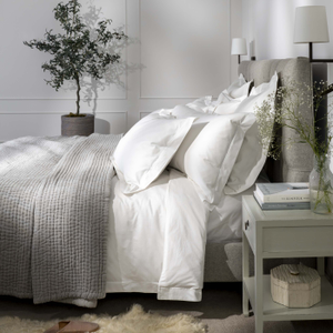 White 600 Thread Count Egyptian Cotton Duvet Cover