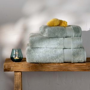 Mineral Blue Egyptian Cotton Bath Towels