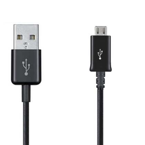 Genuine Samsung 1.5 metre Micro-USB to USB-A Data Cable - Black