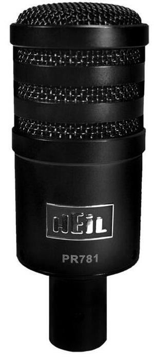 Heil pr-781 studio microphone.