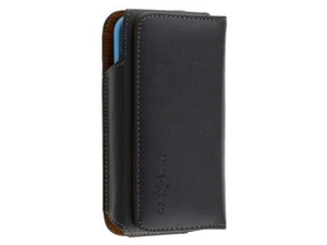Extra-tough Genuine Leather ShineColours belt pouch - Bumper Case Compatible