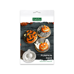 Pumpkin Face Silicone Mould