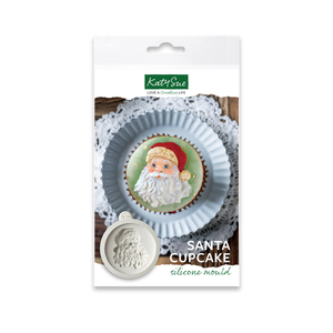 Santa Cupcake Topper Silicone Mould