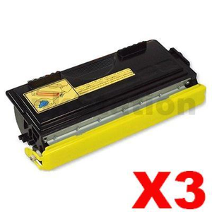 3 x Compatible Brother TN-6600 Black Toner Cartridge 6,000 pages