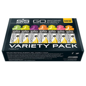 GO Isotonic Energy Gel Variety 7 Pack
