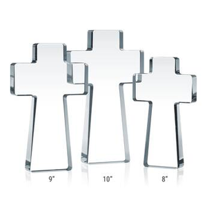 Standing Crystal Cross