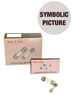 Quick blow fuses 10 per pack various amp  6mmx32mm length