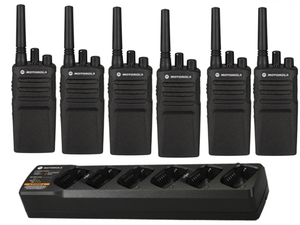 Motorola XT420 Walkie Talkie Simple Site Six Pack