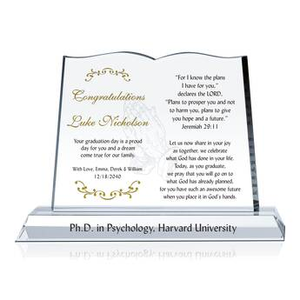 Christian Graduation Gift Plaque