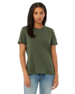 Bella + Canvas B6400 Women's Relaxed Jersey Short Sleeve Tee