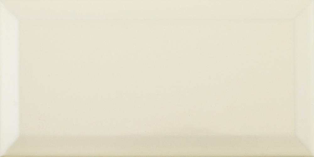 Bevelled Brick Pale Cream Gloss Wall Tiles