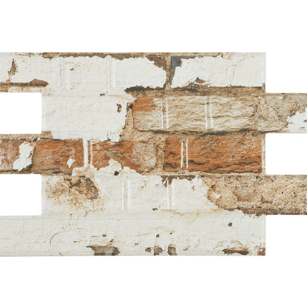 Traditional Reclaimed Red Brick Slip Effect Tiles