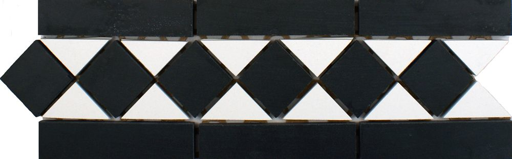Black & White Border Tiles