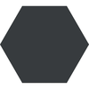 Aspect Black Hexagon Tiles