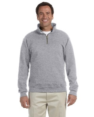 Jerzees 4528 Super Sweats NuBlend® Quarter-Zip Cadet Collar Sweatshirt