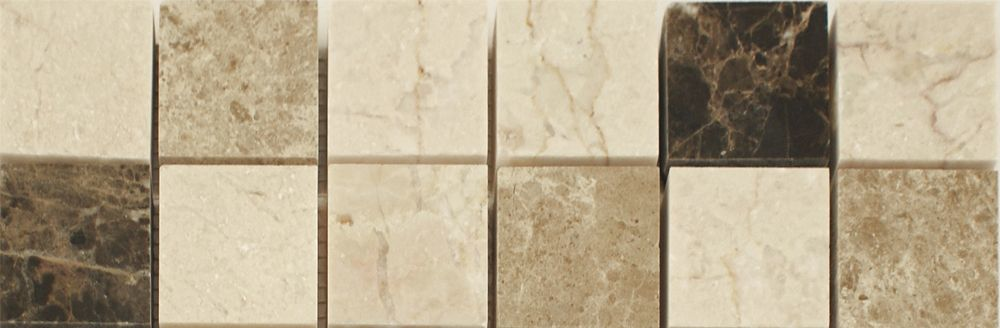 Emperador Mix Large Border Tiles