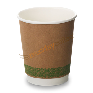 8oz Double Wall Compostable Paper Cups (250)