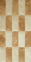 Tan Mix Gloss Mosaic Marble Effect Tiles