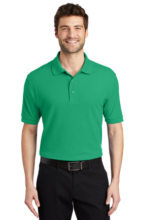 Port Authority Embroidered Men's Silk Touch Pique Polo