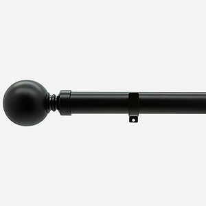 28mm Allure Matt Black Ball Eyelet
