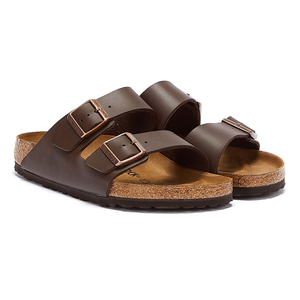 Birkenstock Arizona Birko-Flor Men's Brown Regular Sandals