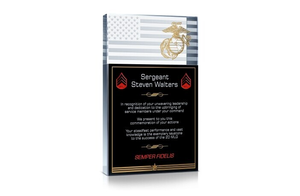 Marine Corps Service Plaque