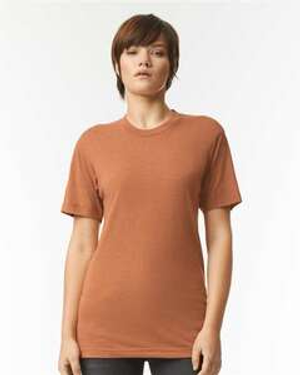 American Apparel TR401 Unisex Triblend Short-Sleeve Track T-Shirt