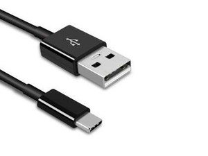 Genuine Samsung USB-A to USB-C Cable - Black