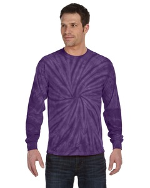 Tie-Dye CD2000 Adult 5.4 oz. 100% Cotton Long-Sleeve T-Shirt