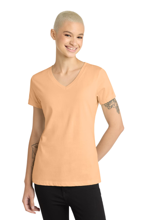 District Embroidered Women's Perfect Weight V-Neck Tee