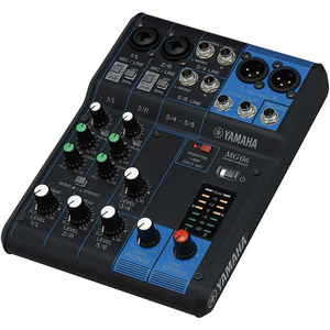Yamaha MG06 6 Channel Mixing Console w/ D-PRE Mic Preamps