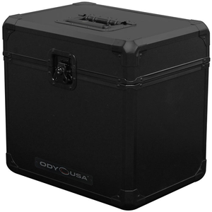 Odyssey Black Krom 12" Vinyl Case (Holds 70 Records) (KLP70BL)