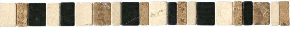 Minimalist Negro/Noce Tiles