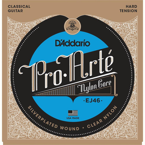 D'Addario EJ46 Pro-Arte Nylon Classical Guitar Strings - (Hard Tension)