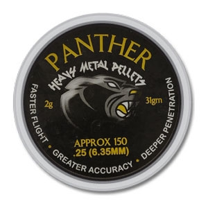 Panther Heavy Metal .25 Pellets x 150
