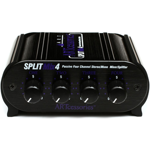 ART Pro Audio SPLITMix4 Four Channel Passive Mixer / Splitter