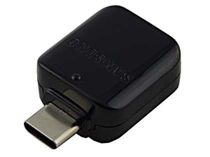 Genuine Samsung GH98-40216A USB Type-C / USB-A OTG Adapter - Black