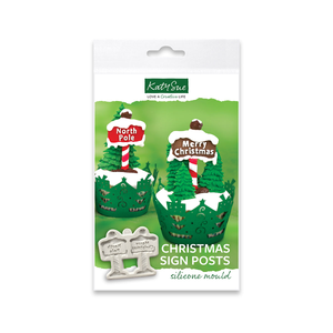Christmas Signposts Silicone Mould