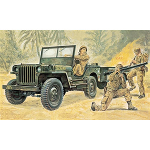 ITALERI Jeep 314 1:35 Military Vehicle Model Kit