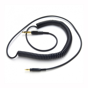 V-Moda CoilPro Pro-Grade Coiled Cable for M-100 Headphones (Black)