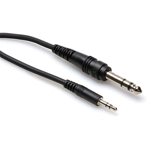 Hosa CMS-110 3.5mm TRS to 1/4" TRS Stereo Interconnect Cable (10ft)